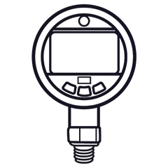 มาตรวัดความดันดิจิตอล