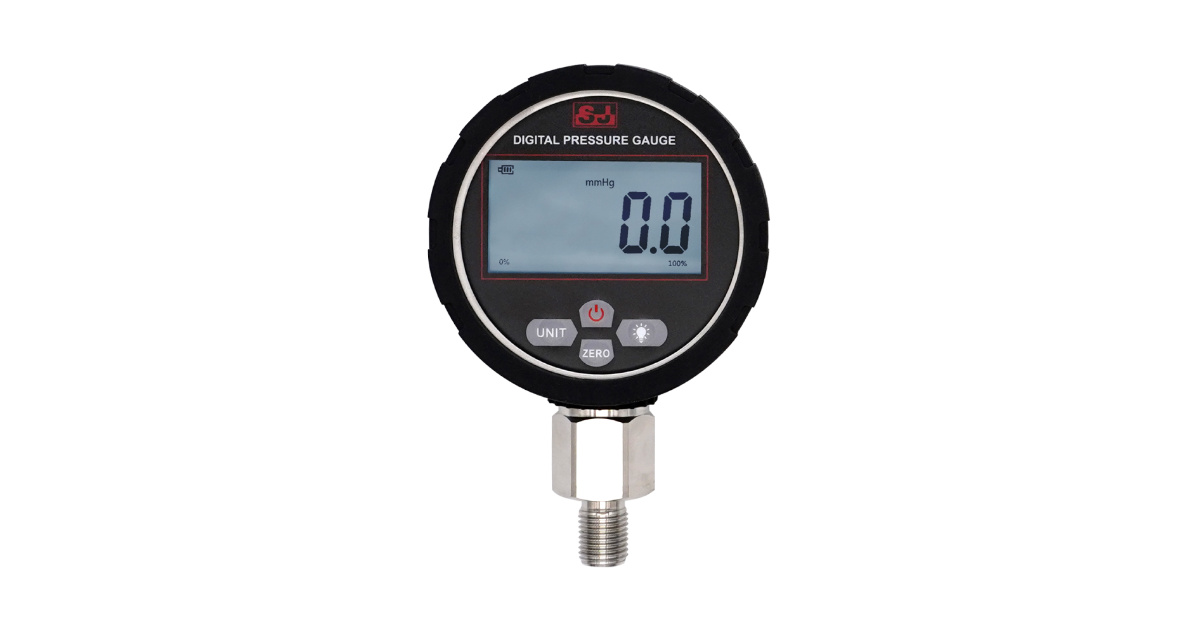 Digital Pressure Gauge with Data Logger | PRD-S280C | SJ Gauge
