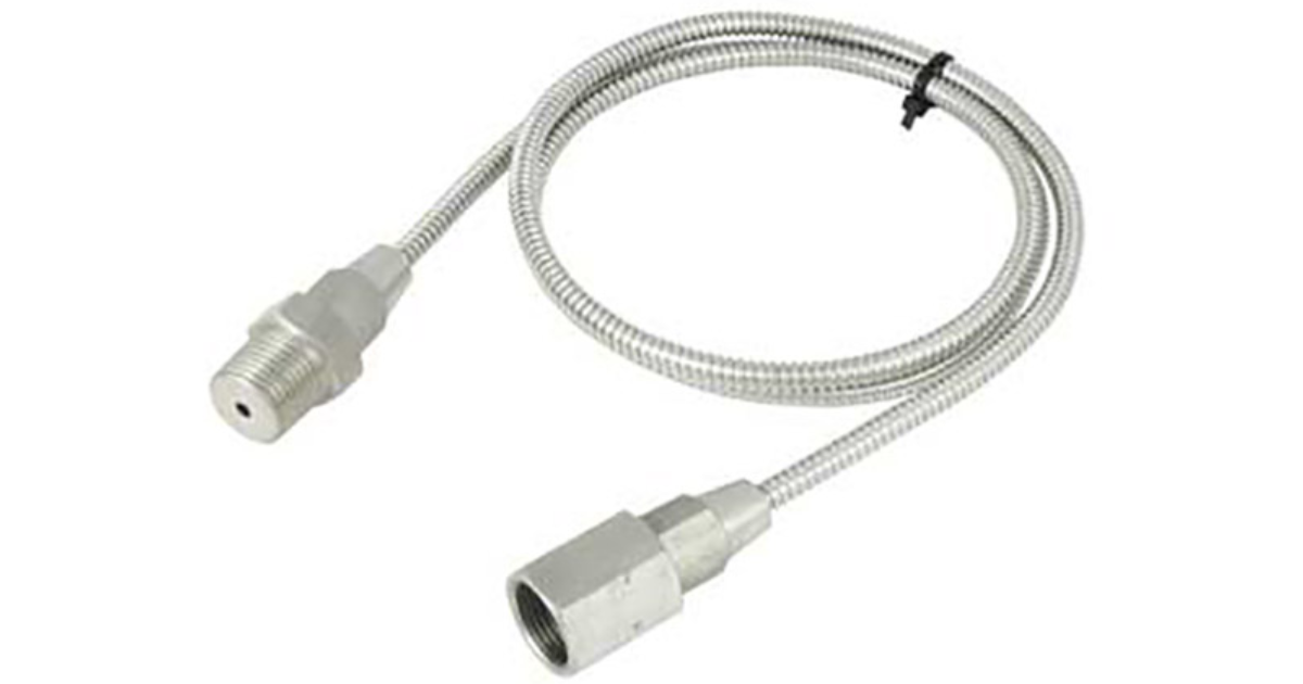 Armoured Capillary, Capillary Siphon for Pressure Measuring Pressure