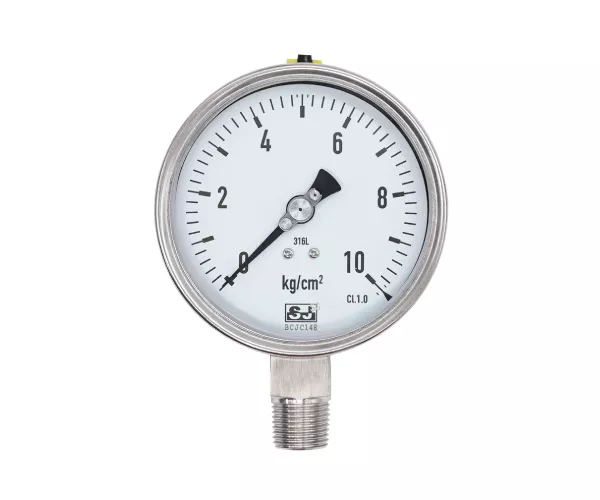 不鏽鋼壓力錶－雷射焊接型