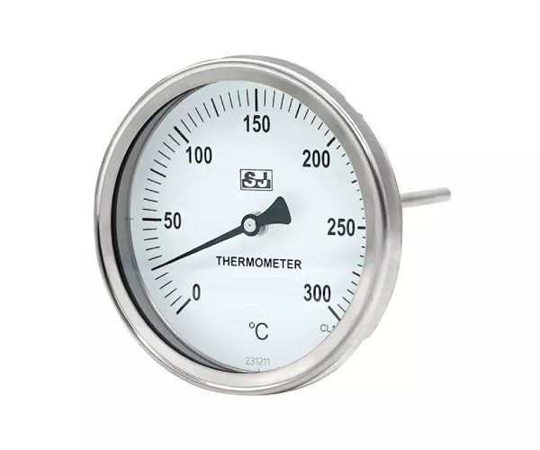 Bimetallic Thermometer, Back Mount