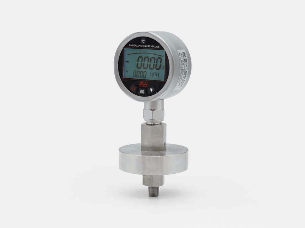 Hygienic diaphragm seal prevents corrosion for chemical and food use