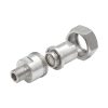 SJ-Gauge-diaphragm-seals-threaded-detachable Threaded Connection, Hexagonal