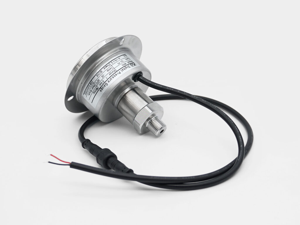 Flange mount for secure industrial signal output