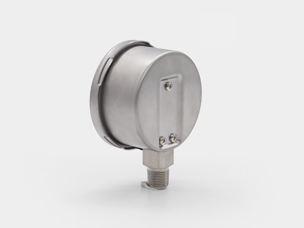 Micropresiómetro de cápsula de 3 pulgadas con soporte posterior
