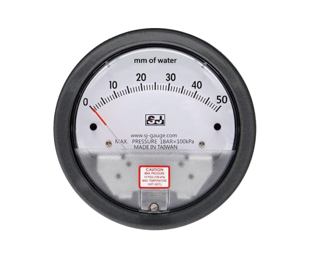 PRMD | Differential Pressure Gauge, Low Differential Pressure