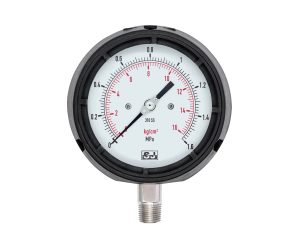 SJ-Gauge_Stainless-Steel_pressure_gauge_with_phenolic_case_L Stainless Steel Pressure Gauge with Phenolic Case, Process Industry