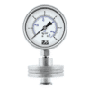 SJ Gauge tri-clamp diaphragm seal for small pipeline connections