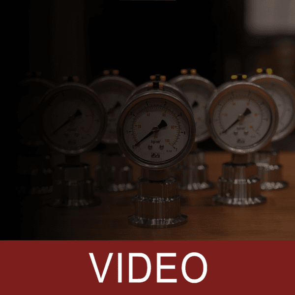 Stainless Steel Pressure Gauge, Laser Welding