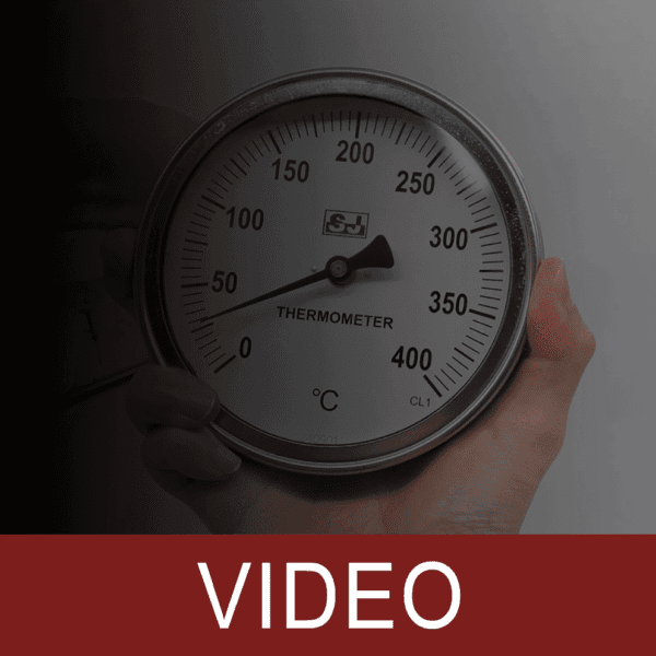 Bimetallic Thermometer, Adjustable Angle