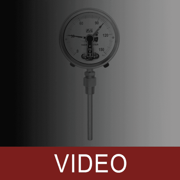 Expansion Thermometer, Alarm Contact