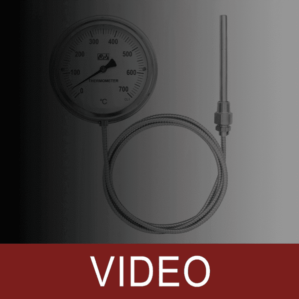 Expansion Thermometer, Capillary