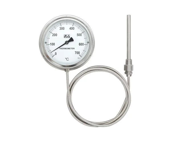 毛細管式膨張温度計 MTR.S｜リモート温度計測｜SJ Gauge