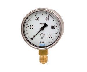SJ-Gauge-wika-612.20-image Capsule pressure gauge, copper alloy Stainless steel case