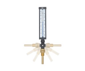 SJ-Gauge_V-line_glass_alcohol_thermometer_with_rotatable_casing_L Industrial 9" Thermometer with Rotatable Casing