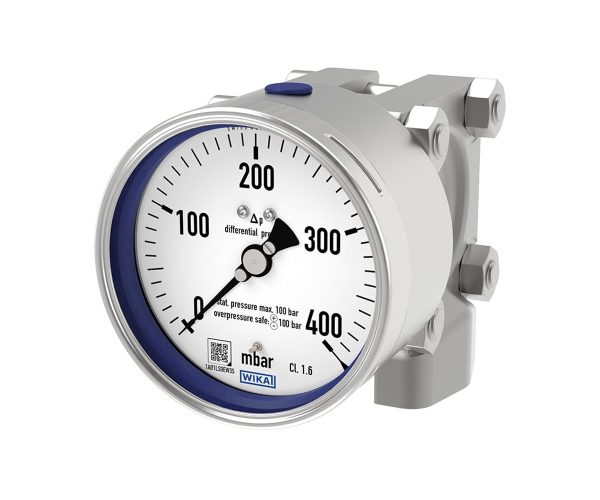SJ-Gauge-732-14-differential-pressure-gauge-image-1 Differential pressure gauge For the process industry, high overload safety up to 650 bar