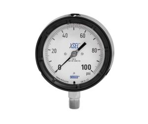 SJ-Gauge-wika-233-34-image Bourdon tube pressure gauge, stainless steel XSEL® process pressure gauge