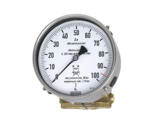 SJ-Gauge-wika-712-15-160-differential-pressure-gauge-image Differential pressure gauge Cryo Gauge, copper alloy or stainless steel, NS 160