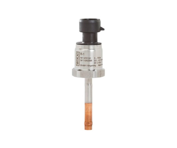 SJ-Gauge-wika-r-1-copper-plated-blowpipe Pressure transmitter for heating and refrigeration